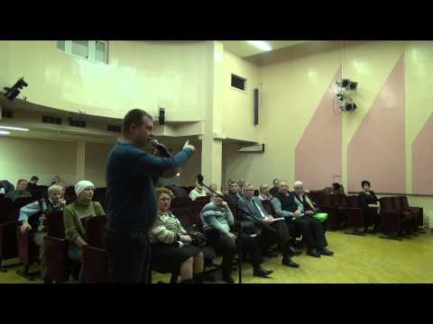 Встреча главы управы района Косино-Ухтомский с жителями 19 февраля 2014 года