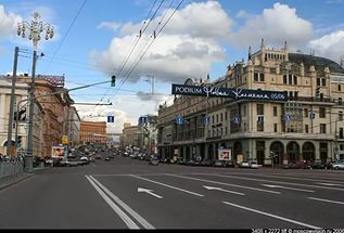 22 августа в Театральном проезде начнут наносить дорожную разметку