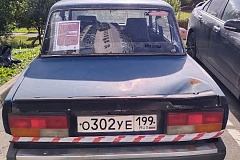 БРТС, Лухмановская ул., д. 22, ВАЗ 2107, Синий