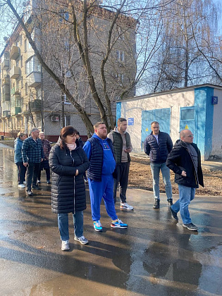 29 марта глава управы Людмила  Богачева провела традиционный обход территории района. 